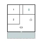 2 Bedroom In Hébergement de vacances Hundested